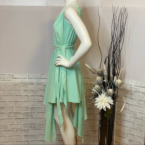 Guess by Marciano Asymmetrical Mint Wrap Dress **MINT CONDITION** - Picture 3 of 13